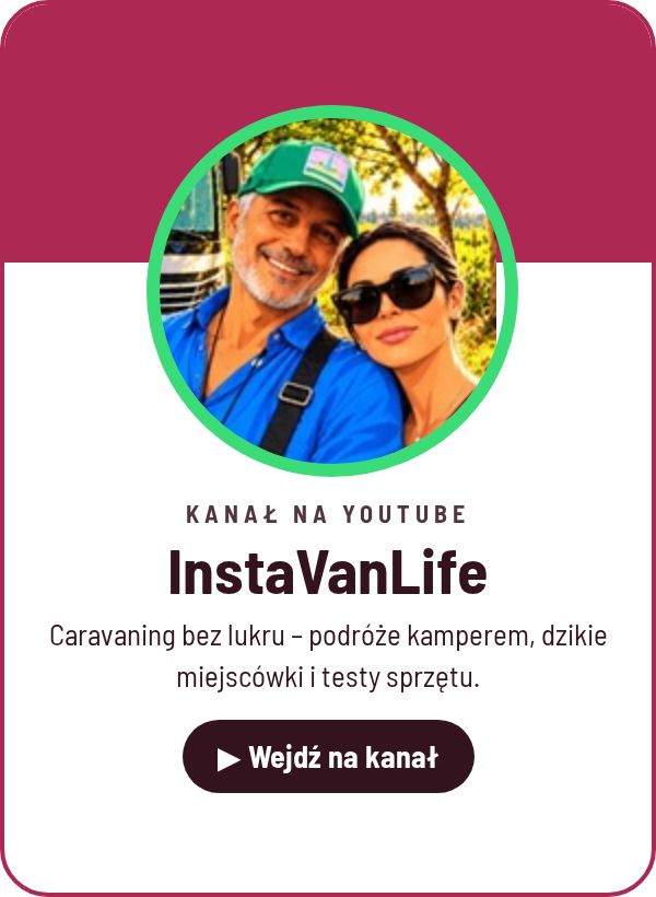 InstaVanLife – kanał o podróżach kamperem na YouTube